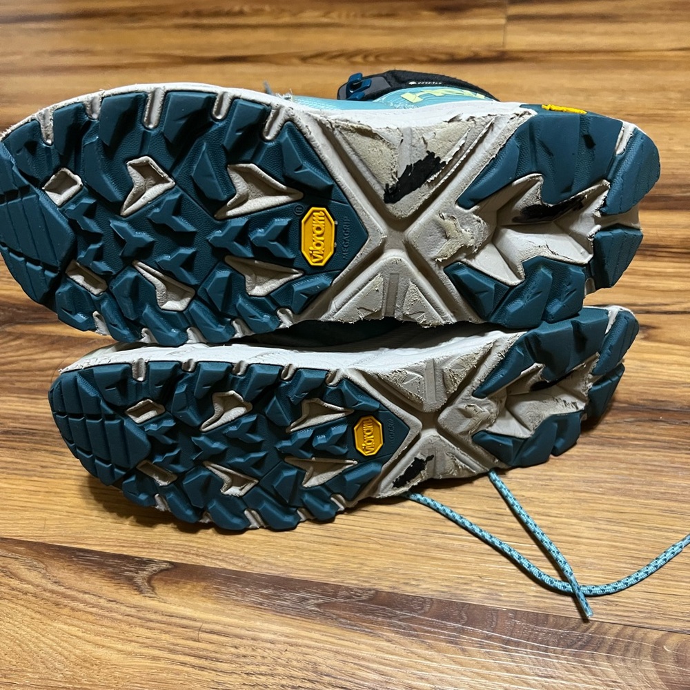 Hoka One One Women's Trail Code GTX Gore-Tex Vibram Hiking Boot Shoes Size 9B - Picture 10 of 10
